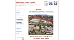 Desktop Screenshot of glowtronics.com